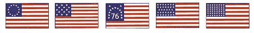 Historic American Flags