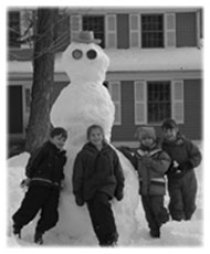 Frosty Snowman, Family Photo